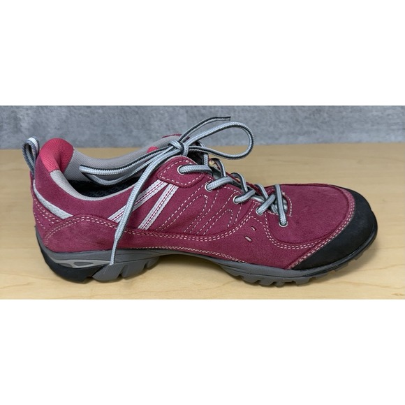 ASOLO Lady's Pink Suede Gore-Tex Hiking Shoes Size 7.5 - Picture 7 of 10